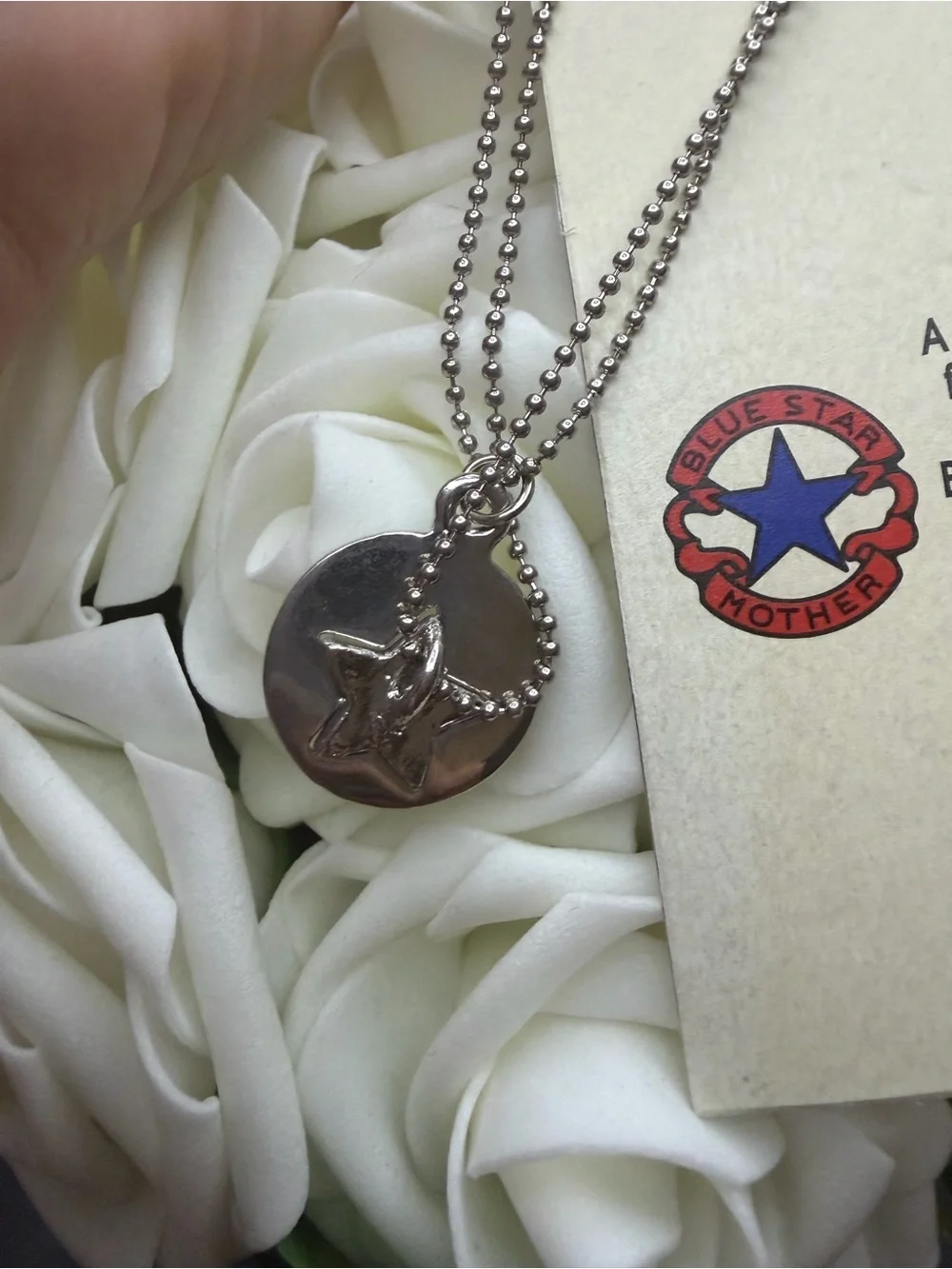Together Always Silver Star Pendant Necklace